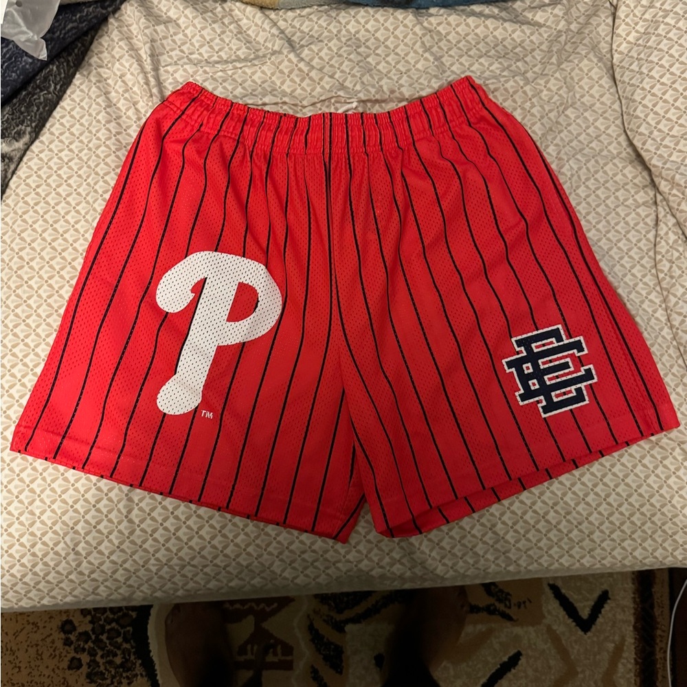 Eric Emmanuel x Phillies shorts